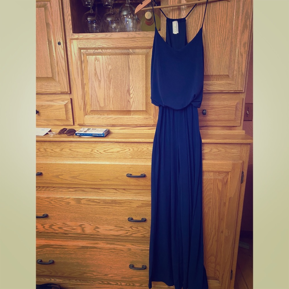 Navy blue jumpsuit